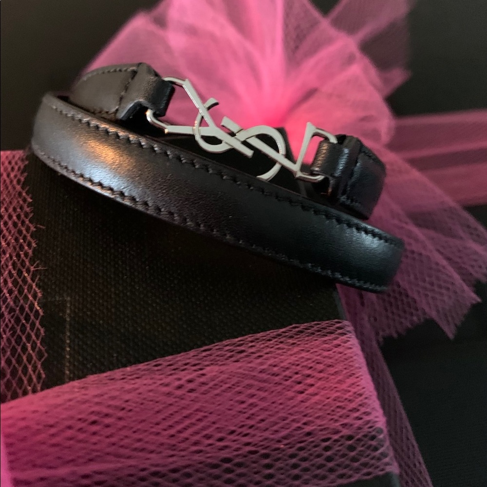 YSL Double-Wrap Bracelet